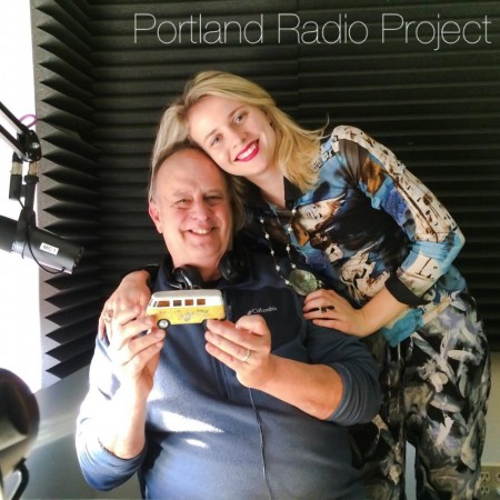 Robert Parish and Olya Surits at Portland Radio Project.